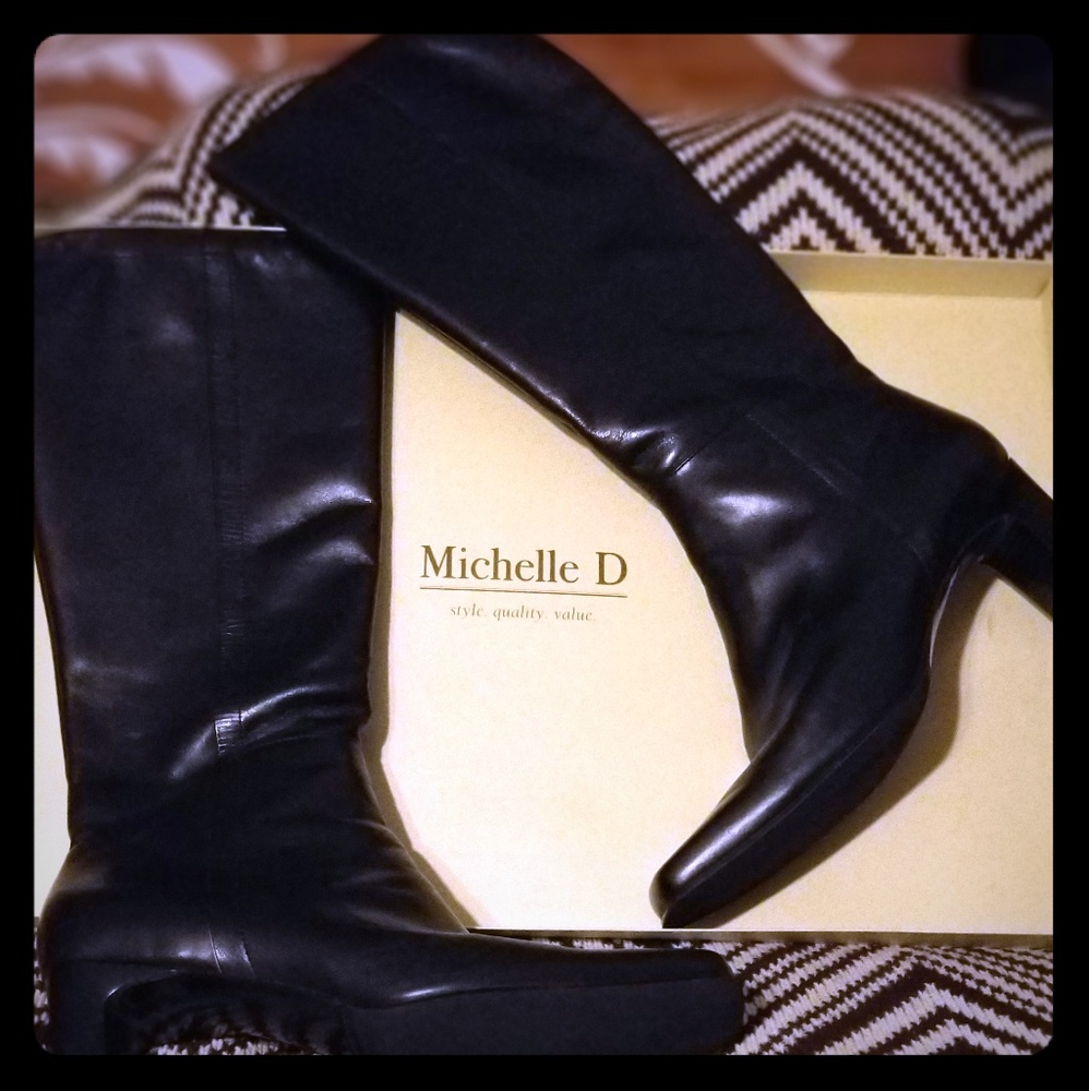 Michelle D  riding boots